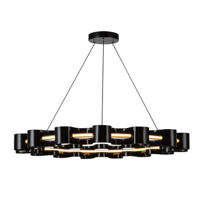Nami 32-in Steel Chandelier