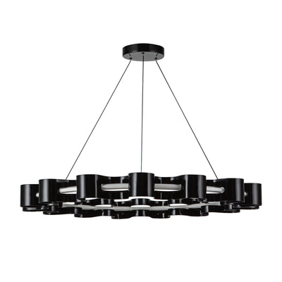 Nami 32-in Steel Chandelier