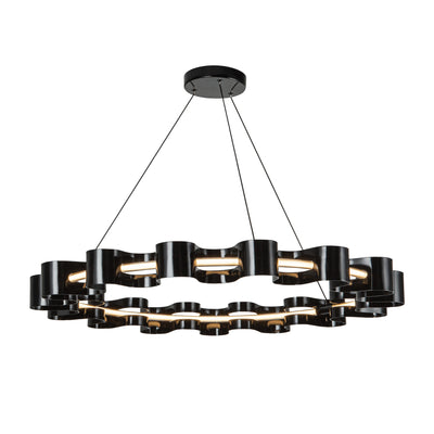 Nami 32-in Steel Chandelier