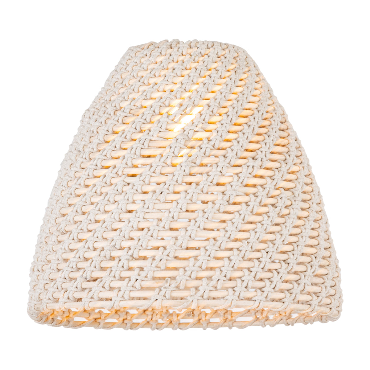 Bristol Natural 12-Inch Dome Natural Fiber Shade