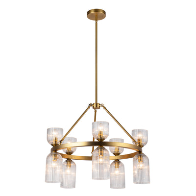 Nelly 26-in Steel Chandelier