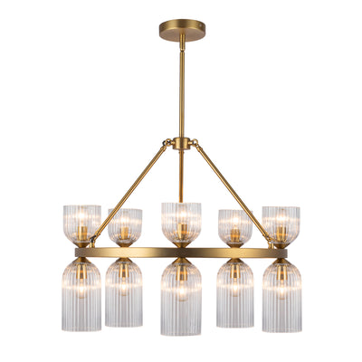 Nelly 26-in Steel Chandelier