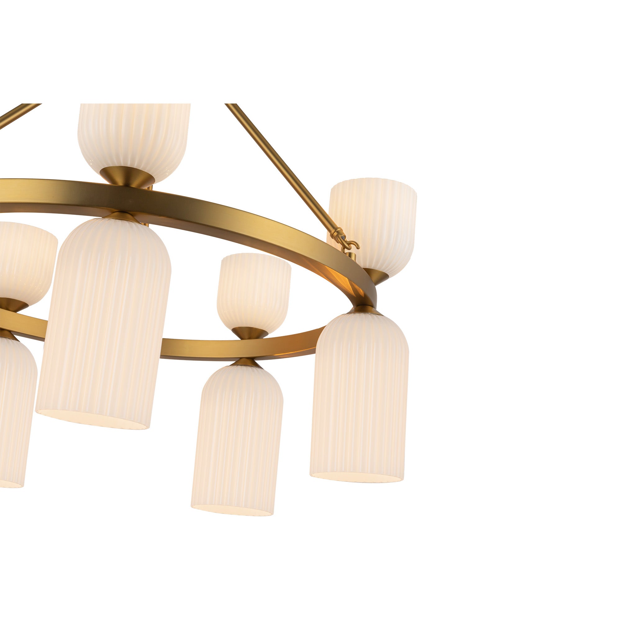 Nelly 26-in Steel Chandelier