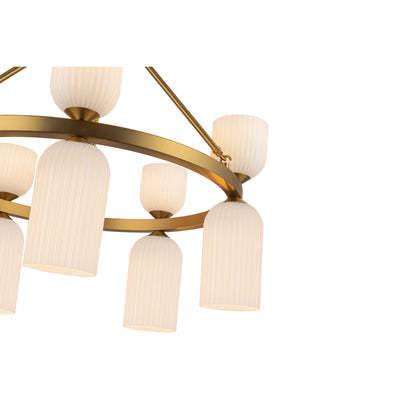 Nelly 26-in Steel Chandelier