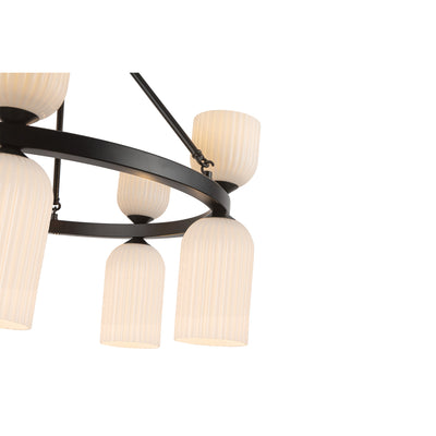 Nelly 26-in Steel Chandelier