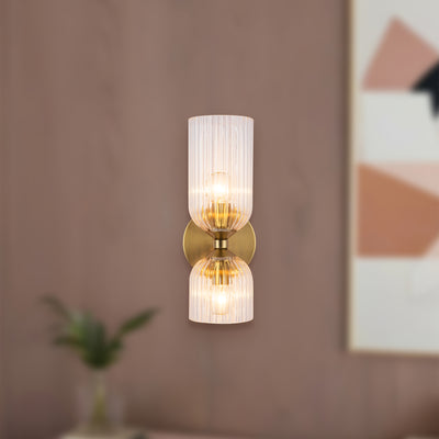 Nelly 12-in Steel Vanity Light