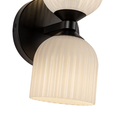 Nelly 12-in Steel Vanity Light
