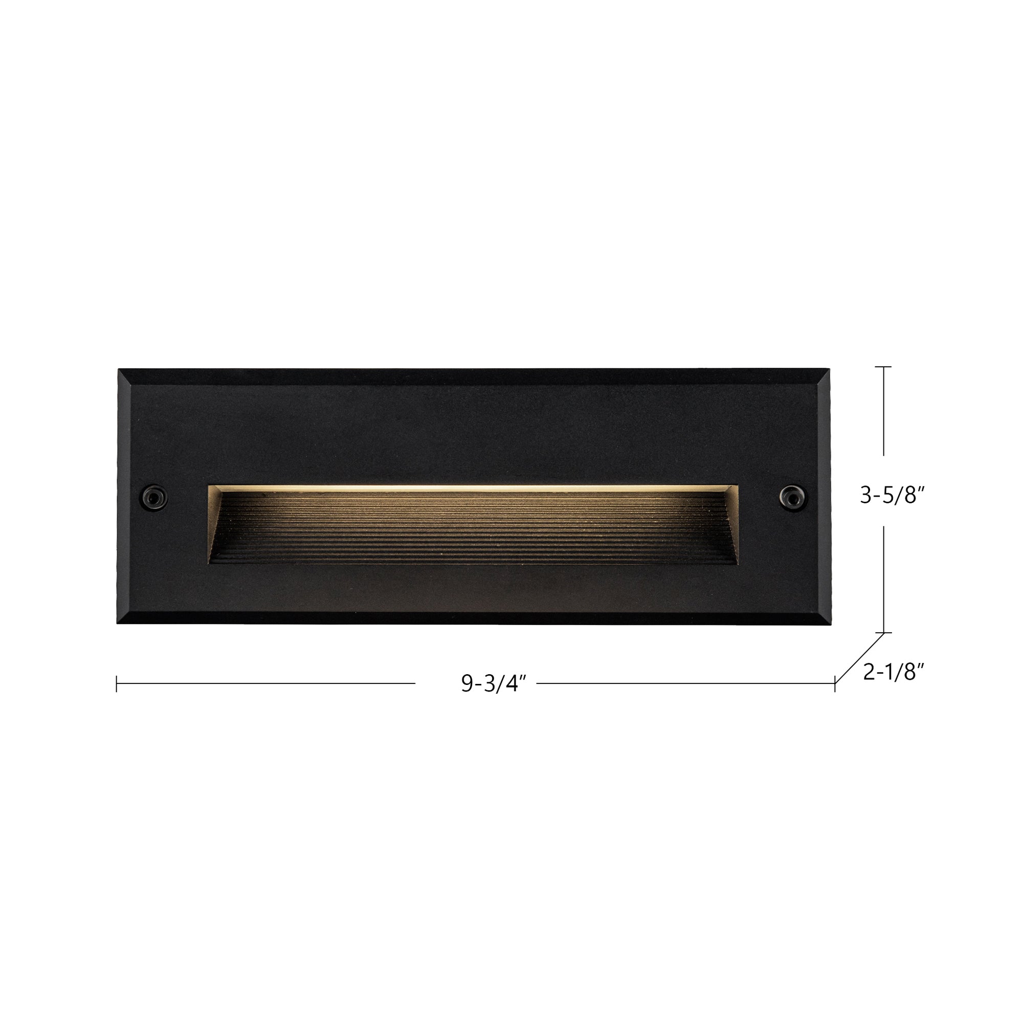 Newport 9.25-in Galvanized Steel Outdoor Wall Light Back Box