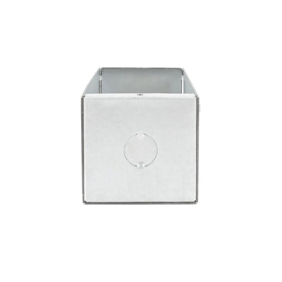 Newport 9.25-in Galvanized Steel Outdoor Wall Light Back Box