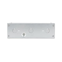 Newport 9.25-in Galvanized Steel Outdoor Wall Light Back Box