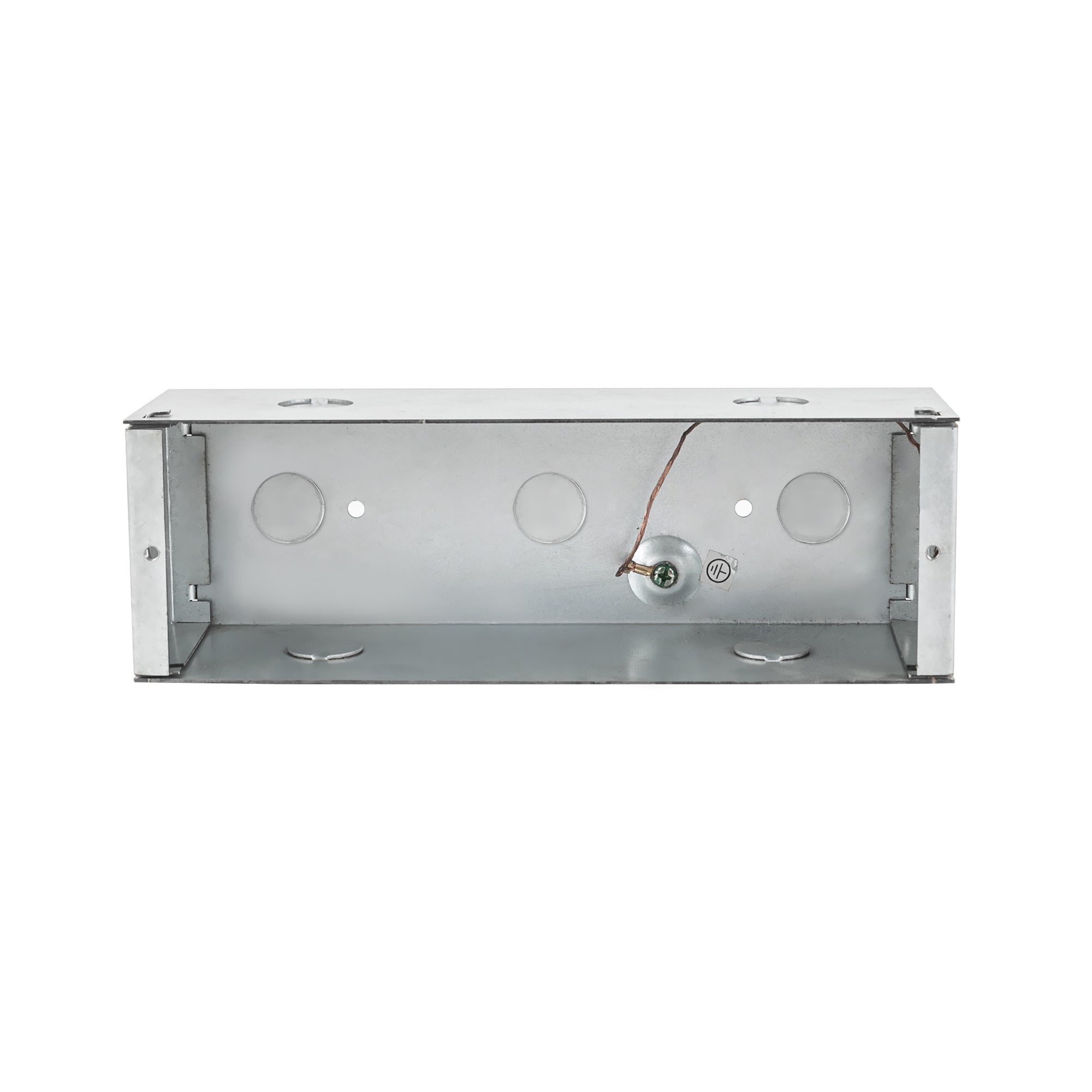 Newport 9.25-in Galvanized Steel Outdoor Wall Light Back Box