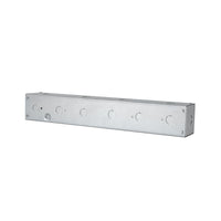 Newport 20-in Galvanized Steel Outdoor Wall Light Back Box