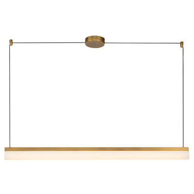 Nio 45-in Ribbed Diffuser 5CCT Linear Pendant