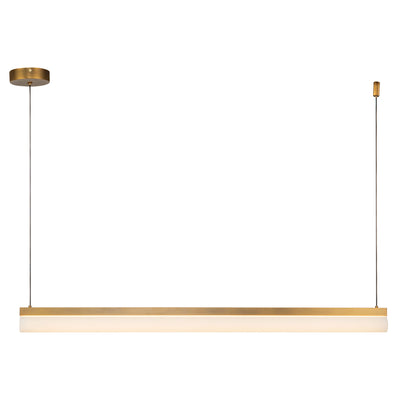 Nio 45-in Ribbed Diffuser 5CCT Linear Pendant