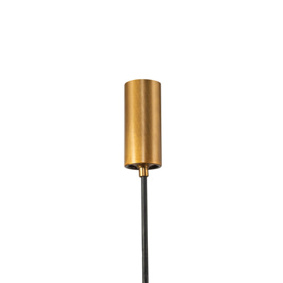 Nio 45-in Ribbed Diffuser 5CCT Linear Pendant