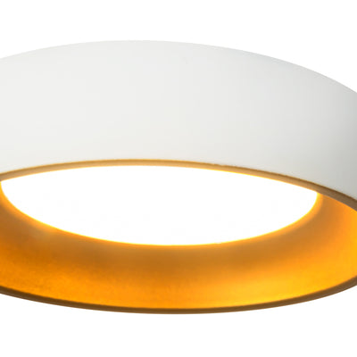 Nix 5-in Steel Flush Mount