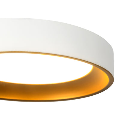 Nix 7-in Steel Flush Mount
