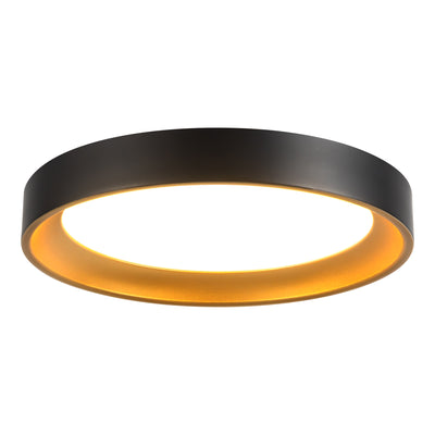 Nix 9-in Steel Flush Mount