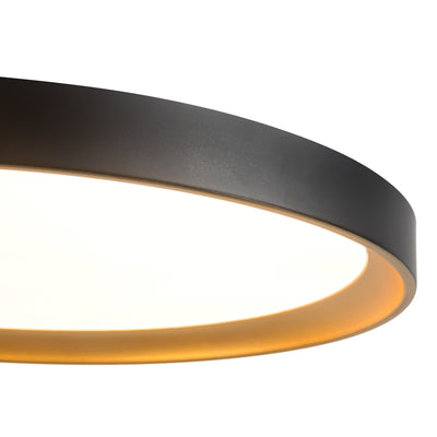 Nix 15-in Steel Flush Mount