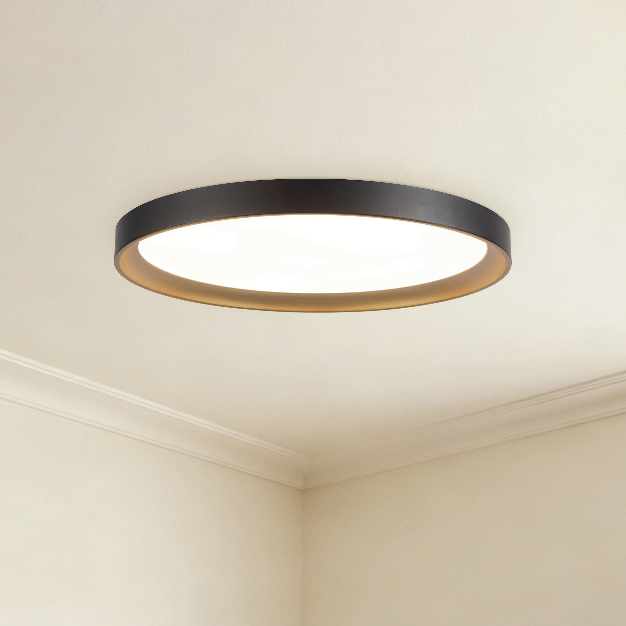 Nix 15-in Steel Flush Mount