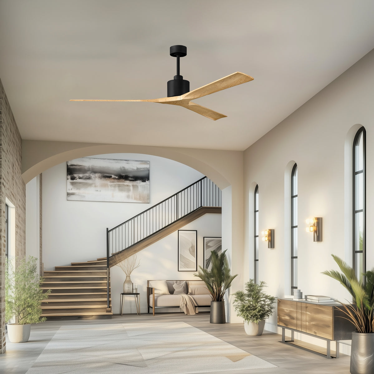 72-Inch Nan 3-Blade Ceiling Fan Without light kit