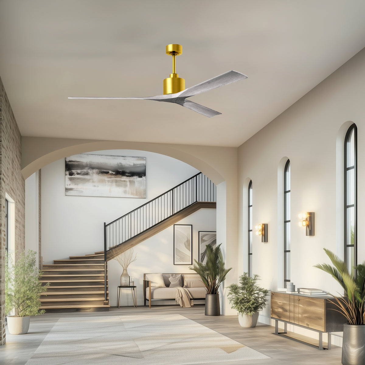 72-Inch Nan 3-Blade Ceiling Fan Without light kit