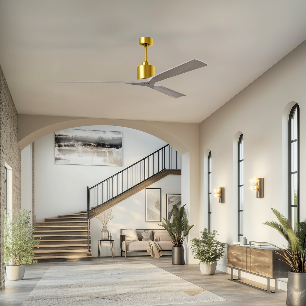 72-Inch Nan 3-Blade Ceiling Fan Without light kit
