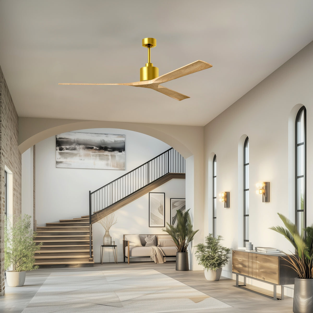 72-Inch Nan 3-Blade Ceiling Fan Without light kit