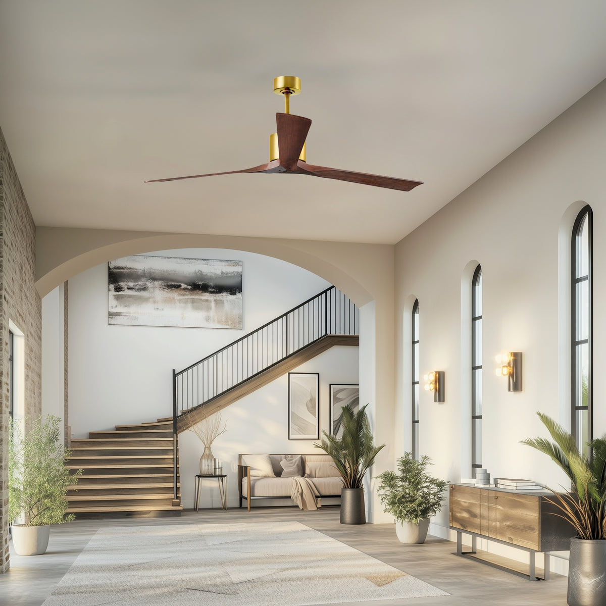 72-Inch Nan 3-Blade Ceiling Fan Without light kit