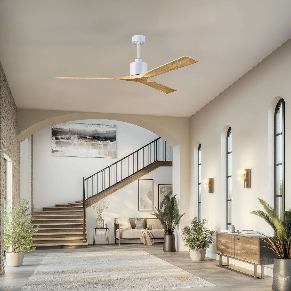 72-Inch Nan 3-Blade Ceiling Fan Without light kit