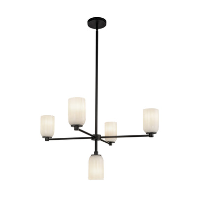 Nola 31-in Steel Chandelier
