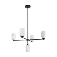 Nola 31-in Steel Chandelier
