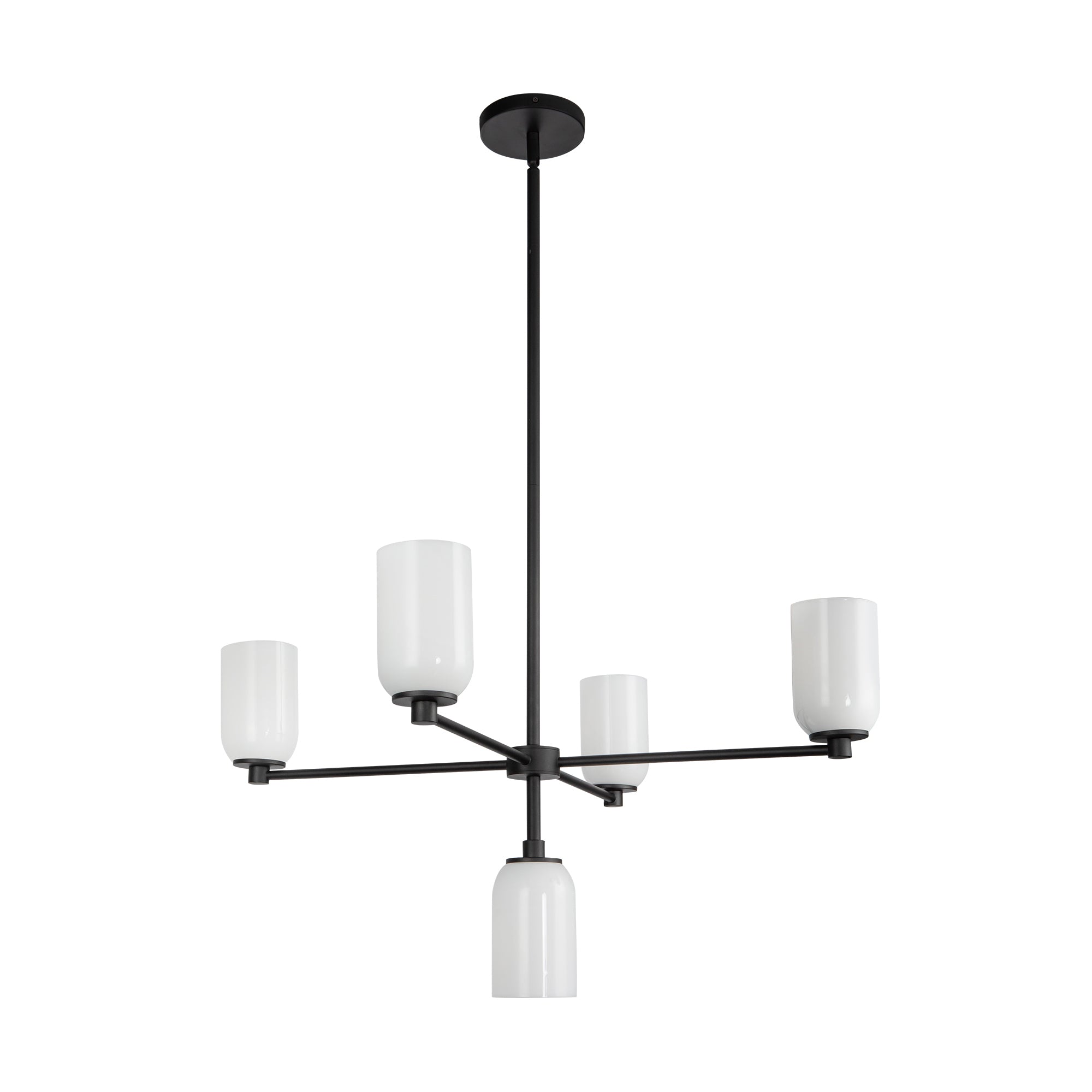 Nola 31-in Steel Chandelier