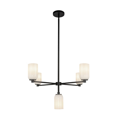 Nola 31-in Steel Chandelier