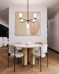 Nola 31-in Steel Chandelier