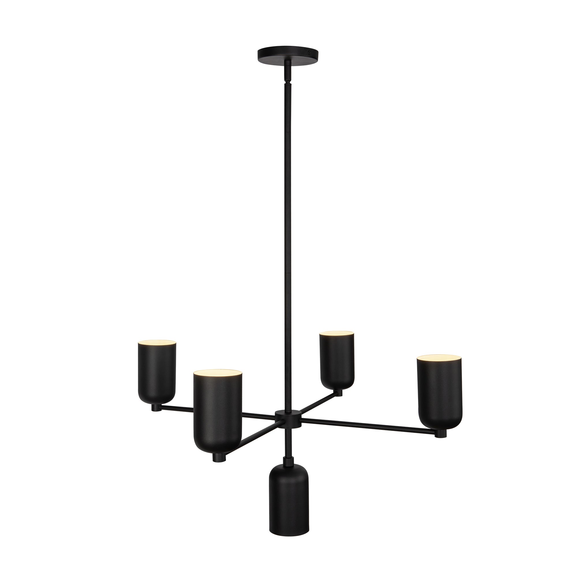 Nola 31-in Steel Chandelier