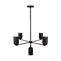 Nola 31-in Steel Chandelier