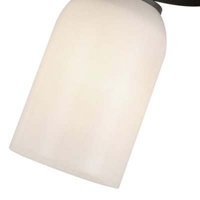Nola 4-in Steel Semi-Flush Mount
