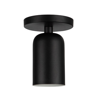 Nola 4-in Steel Semi-Flush Mount