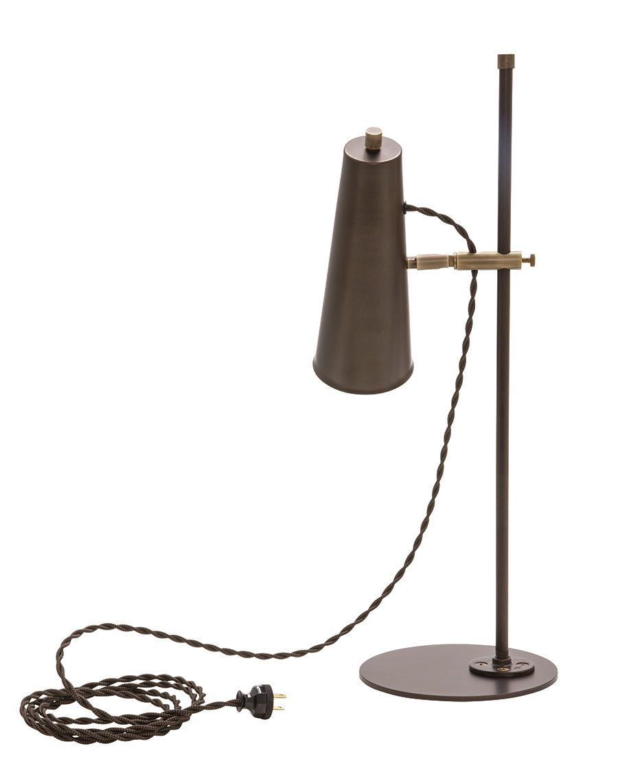 24-inch Norton Chestnut Bronze Antique Brass Accent Table Lamp