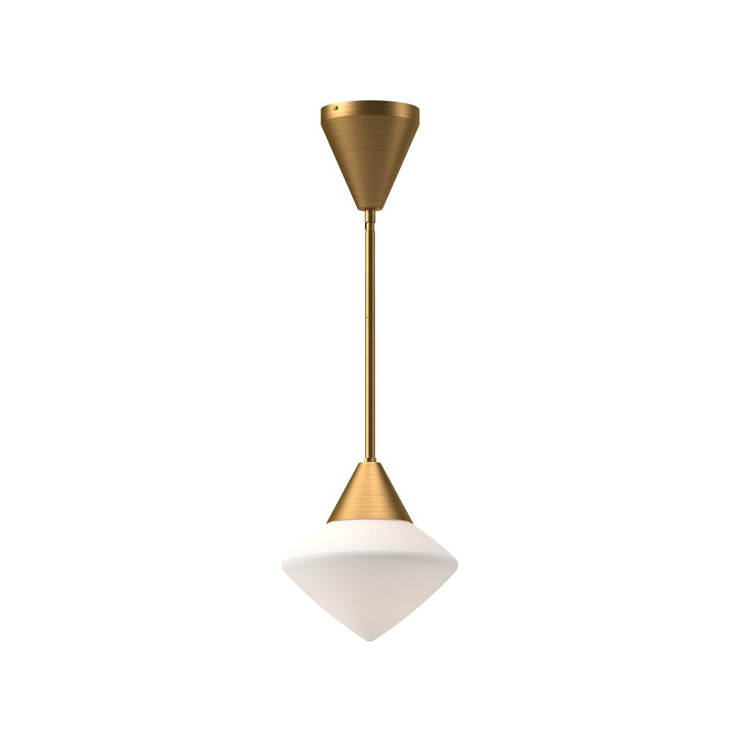 Nora 8-in Steel Pendant