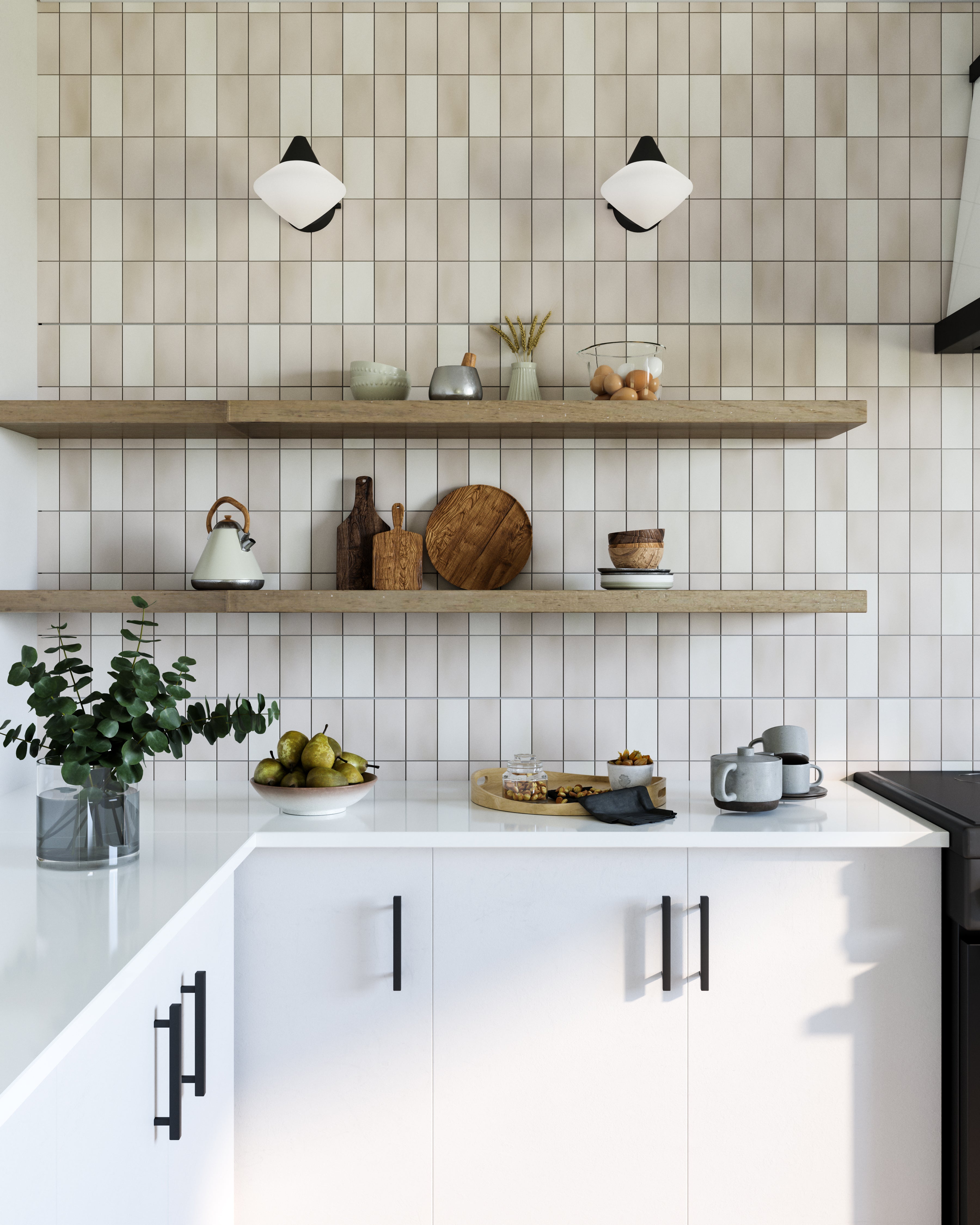 Nora 8-in Steel Vanity Light