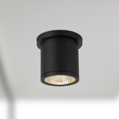 Nordic 4-in (3-in Dia.) Aluminum Outdoor Flush Mount