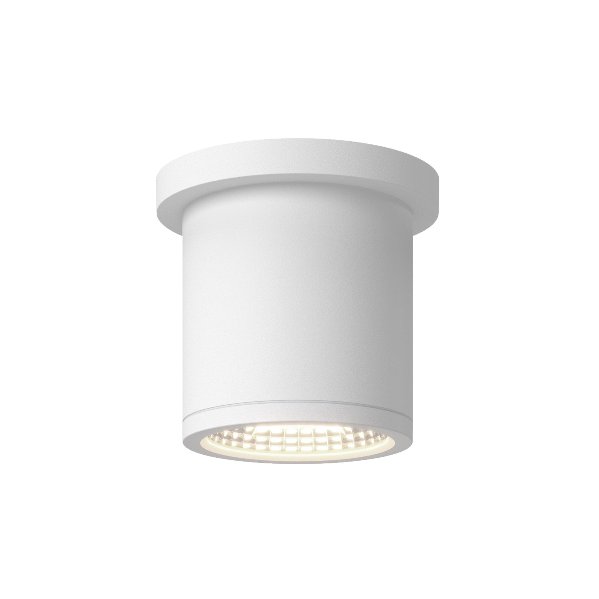 Nordic 4-in (3-in Dia.) Aluminum Outdoor Flush Mount