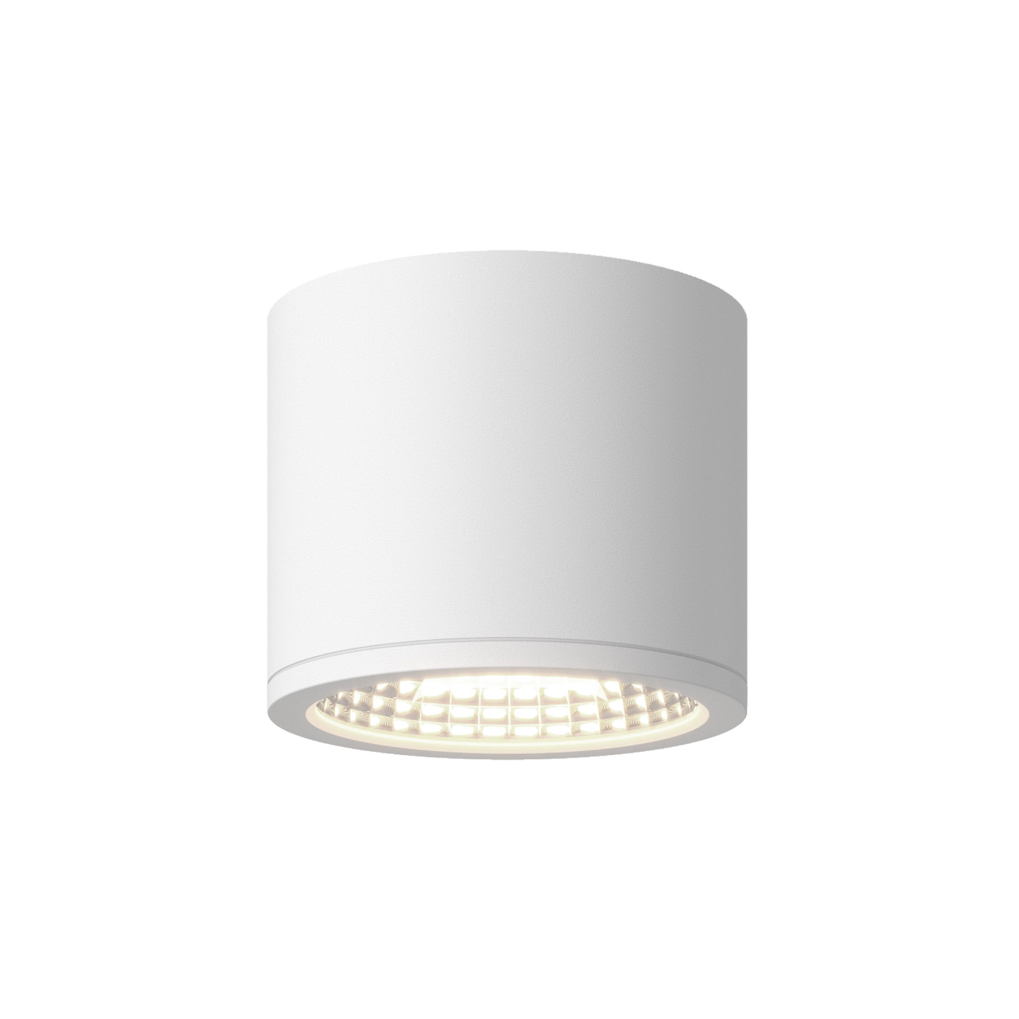 Nordic 4-in (5-in Dia.) Aluminum Outdoor Flush Mount