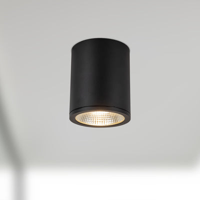 Nordic 6-in (5-in Dia.) Aluminum Outdoor Flush Mount