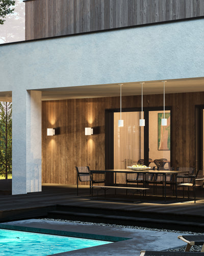 Nordic 6-in (5-in Dia.) Aluminum Outdoor Wall Light