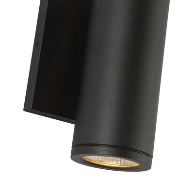 Nordic 6-in (2-in Dia.) Aluminum Outdoor Wall Light
