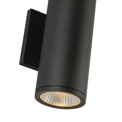 Nordic 10-in (3-in Dia.) Aluminum Outdoor Wall Light