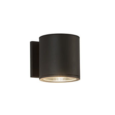 Nordic 5-in (5-in Dia.) Aluminum Outdoor Wall Light